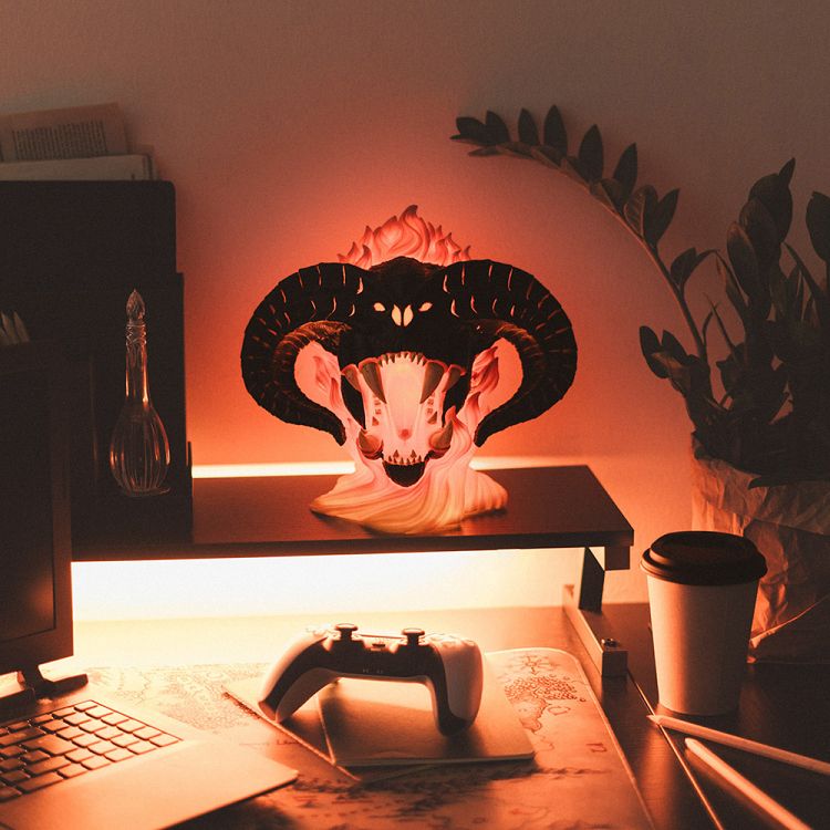 Portable Light Lamp 30.4cm LORD OF THE RINGS Balrog Lamp