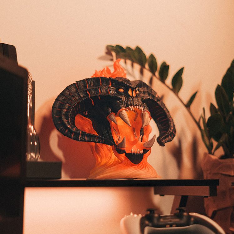Portable Light Lamp 30.4cm LORD OF THE RINGS Balrog Lamp