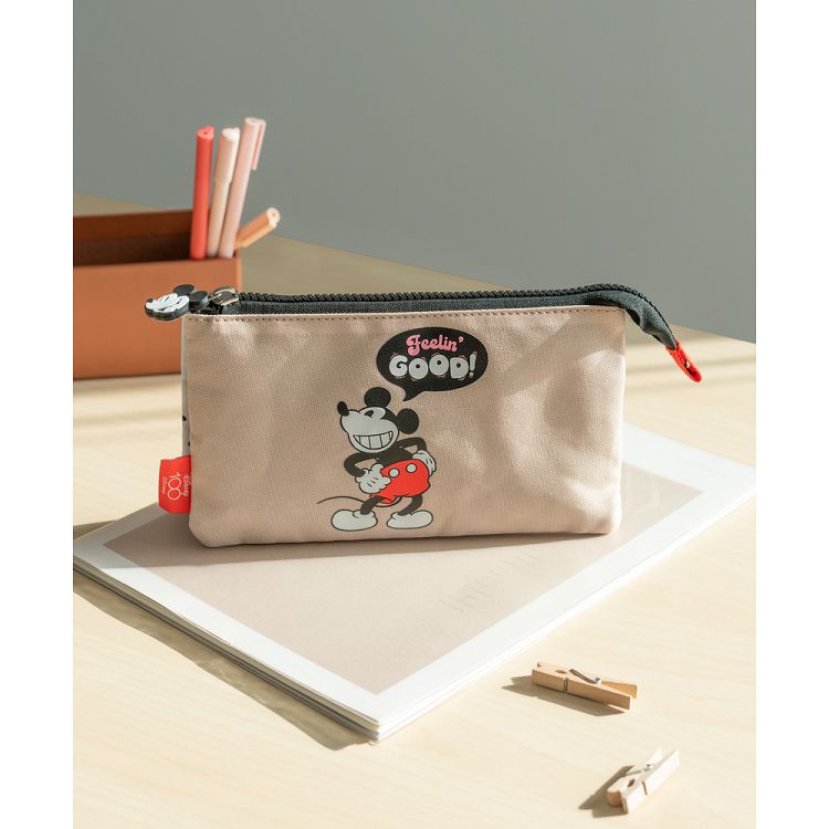 Pencil case Triple DISNEY 100th Anniversary Mickey Mouse