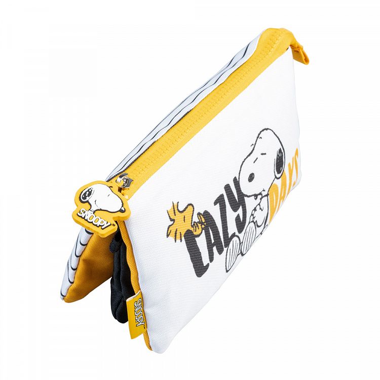 Triple Pencil case 22cm SNOOPY Lazy Days