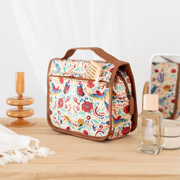 Hanging Travel Toiletry Bag FRIDA KAHLO Viva La Vida