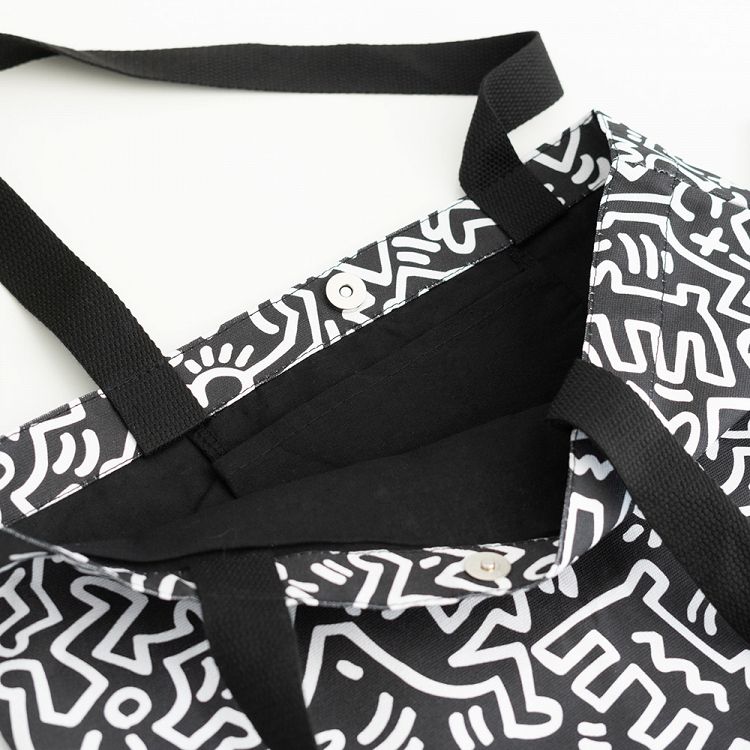 Ecofriendly Totebag 42X42cm KEITH HARING