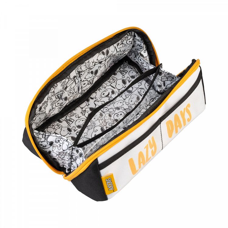 Double Rectangular Case SNOOPY Lazy Days