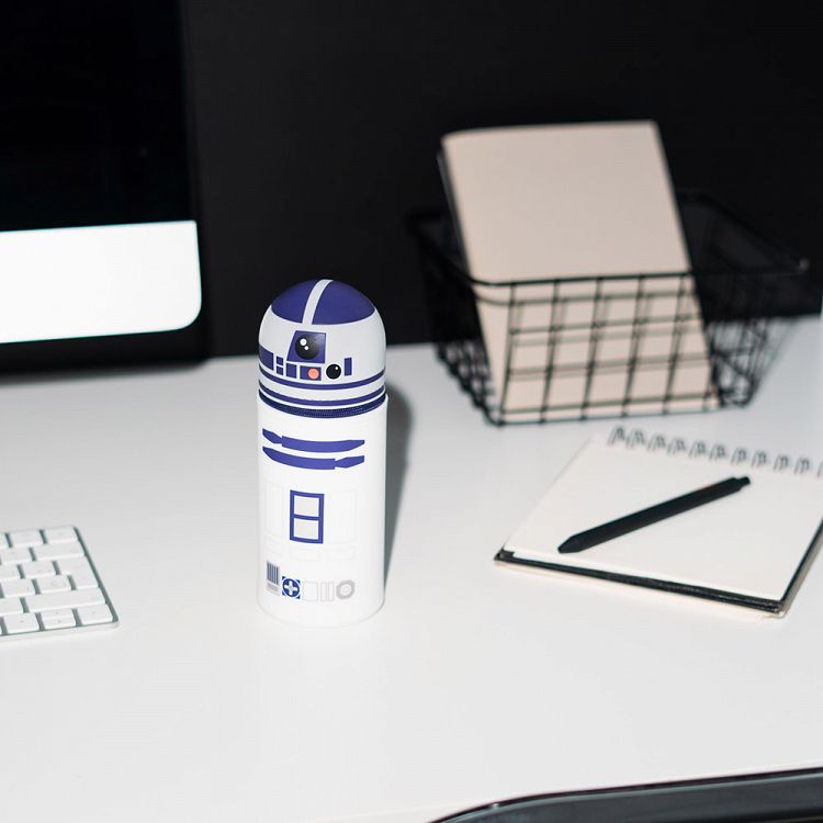 3D Pencil Case 18cm STAR WARS R2-D2