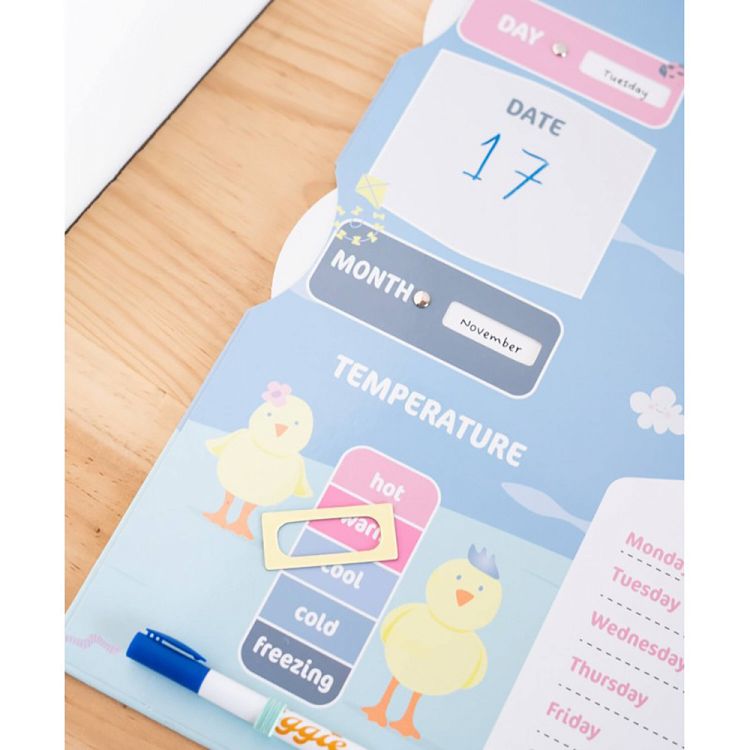Wall Calendar My First Calendar 34X35cm EGGIE