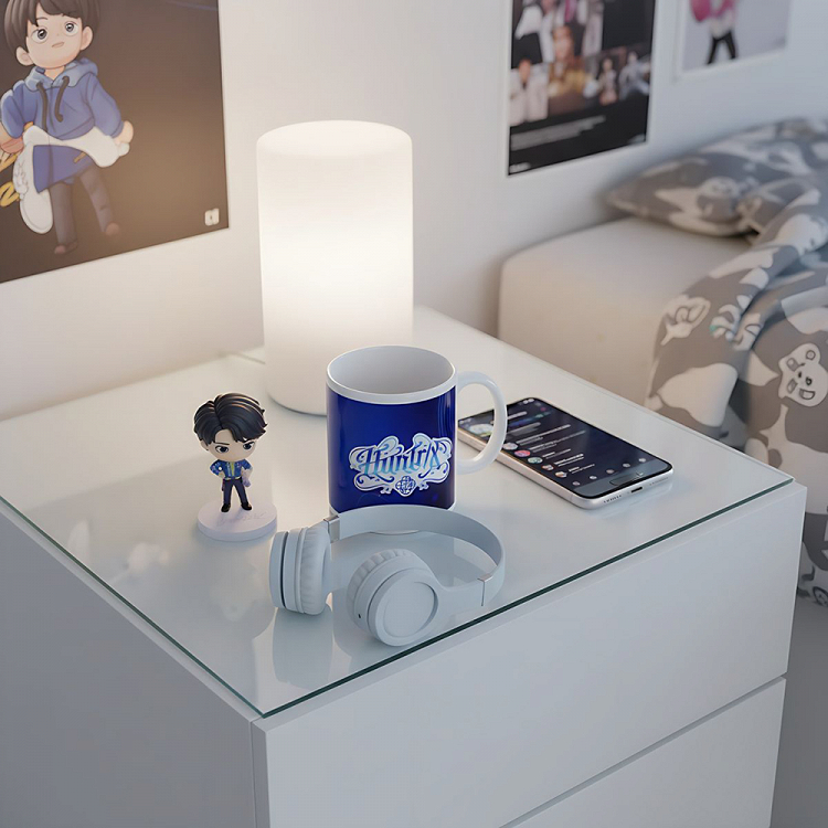 Mug 330ml K-POP DEMON HUNTERS HUNTR/X Logo
