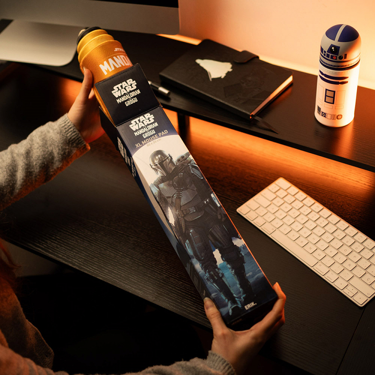 Gaming Pad XL 35Χ80cm STAR WARS THE MANDALORIAN AND GROGU