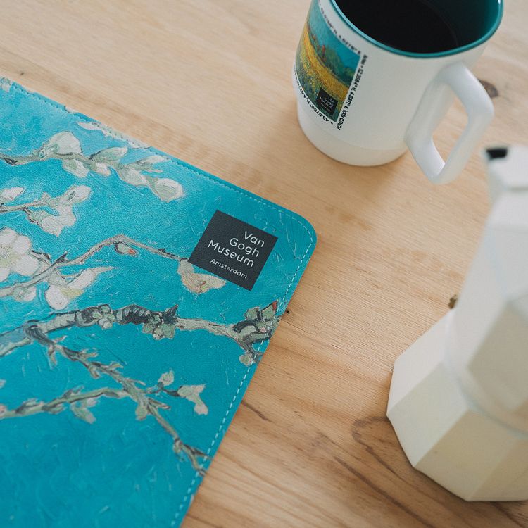 Mouse Pad XL 60Χ35cm VAN GOGH MUSEUM Vegan Leather