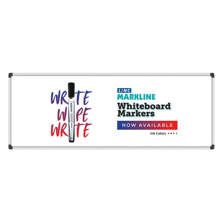 Whiteboard Marker LINC Markline/black 10pcs