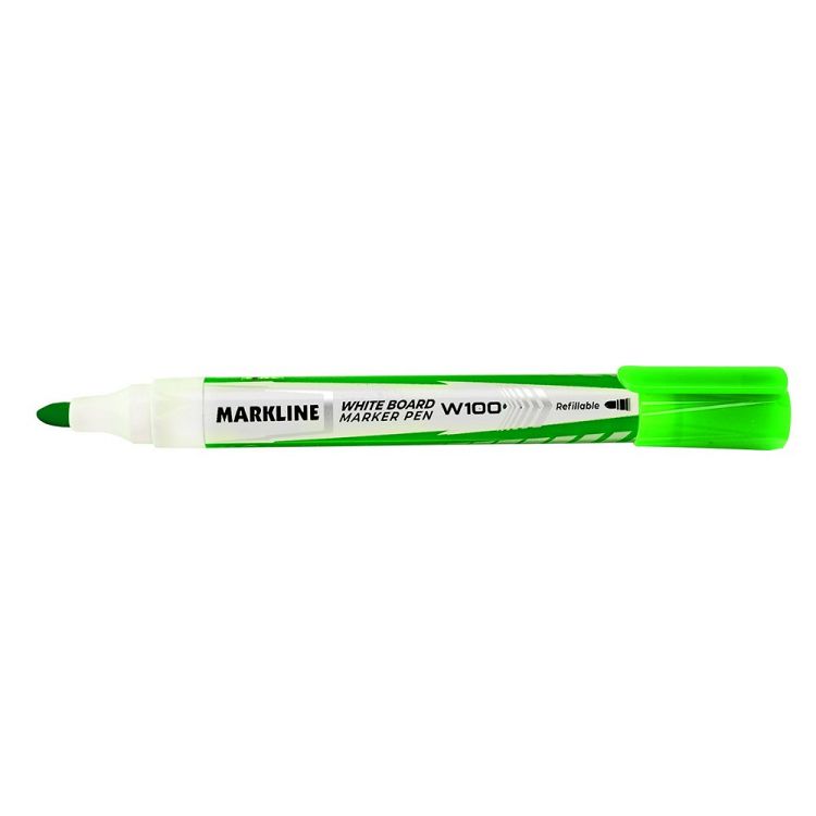 Μαρκαδόρος Ασπροπίνακα LINC Markline/πράσινο 10τμχ