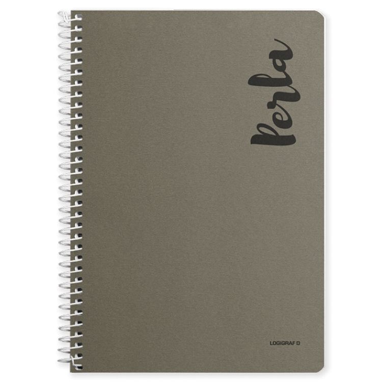 PERLA Wirelock Notebook 17Χ25 3 Subjects 90 Sheets 6pcs