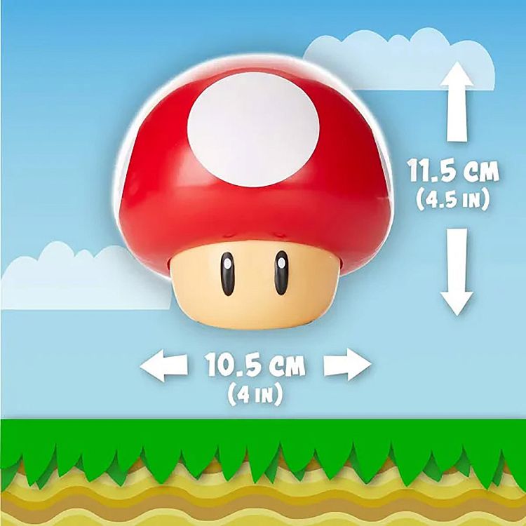 Portable Lamp with Sound NINTENDO Super Mario Mushroom