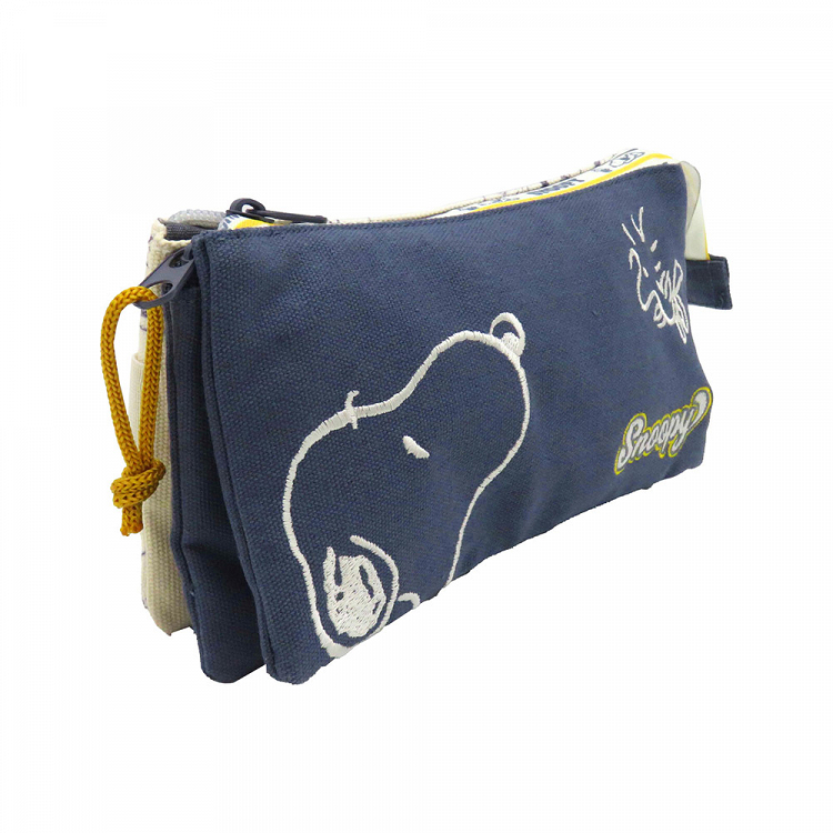 SNOOPY Comic Collection Triple Pencil Case