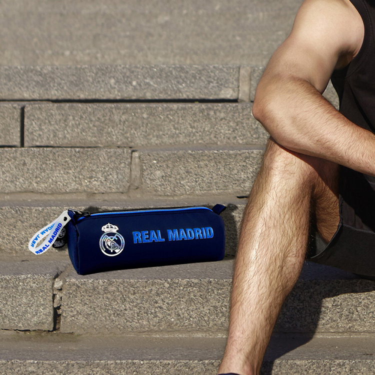 FC REAL MADRID Blue Pencil Case