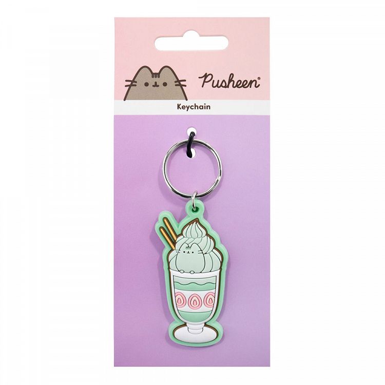 Keyring PUSHEEN (MATCHA)