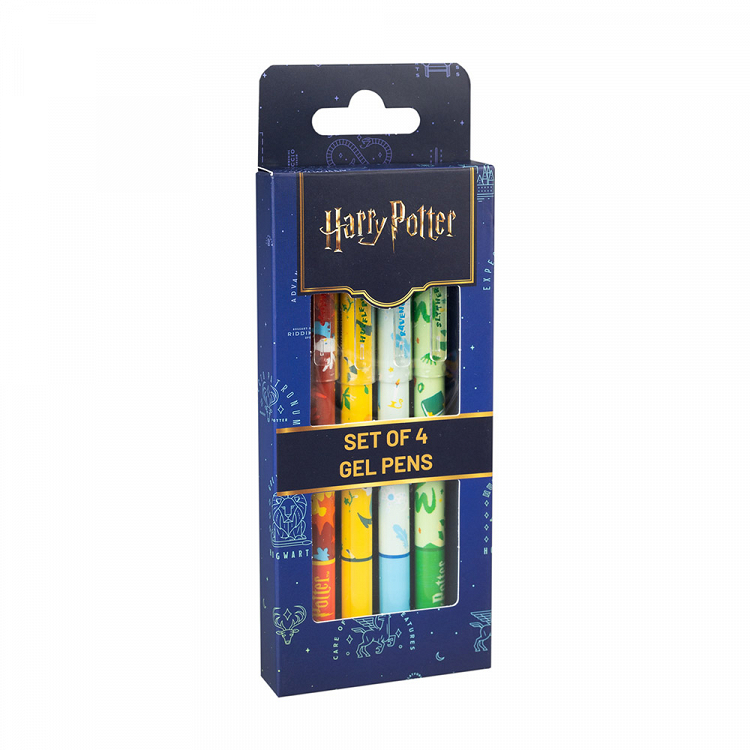 Στυλό που σβήνει σε 4 Χρώματα Σετ 4 τεμαχίων HARRY POTTER