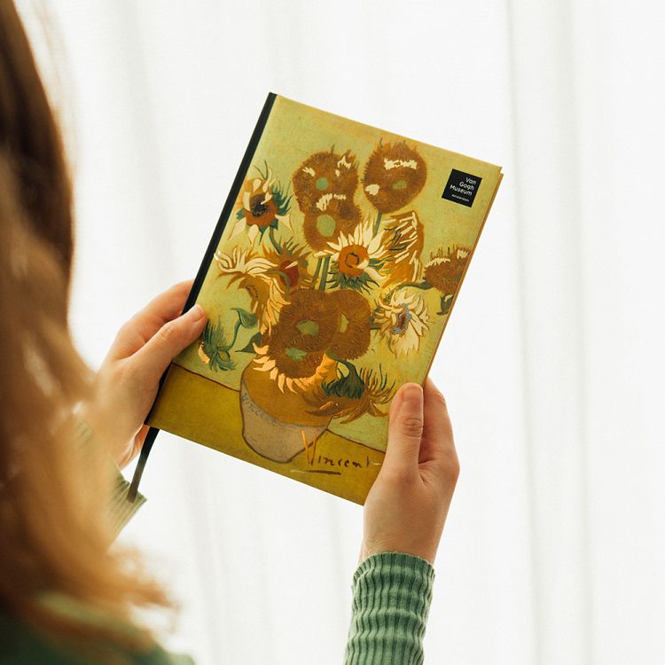 Σετ Δώρου Premium Τετράδιο 96σελ Α5 των 100γρ με Στυλό VAN GOGH MUSEUM