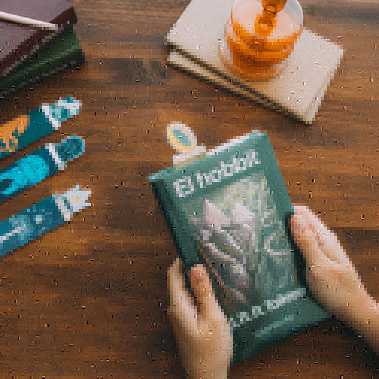 Set of 4 Bookmarks LORD OF THE RINGS