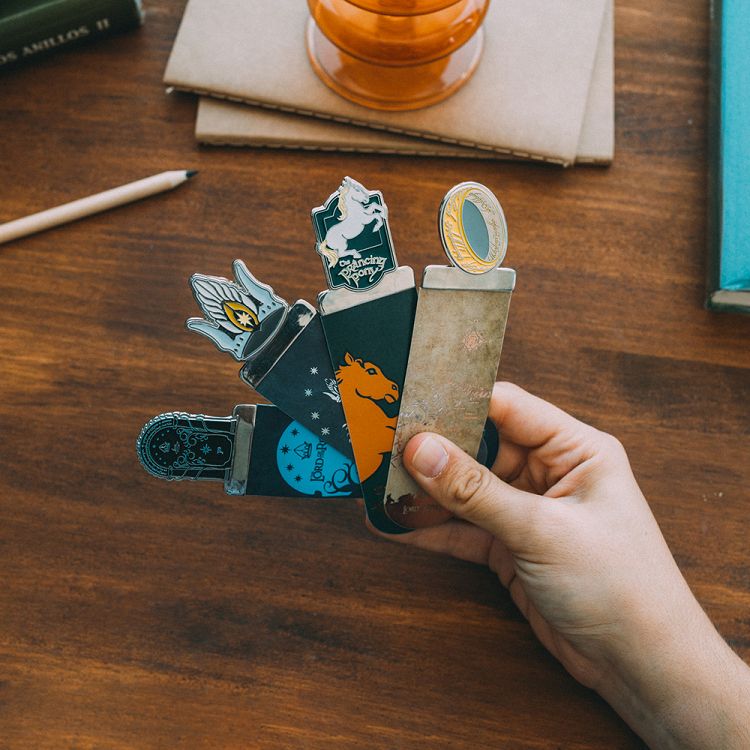 Set of 4 Bookmarks LORD OF THE RINGS