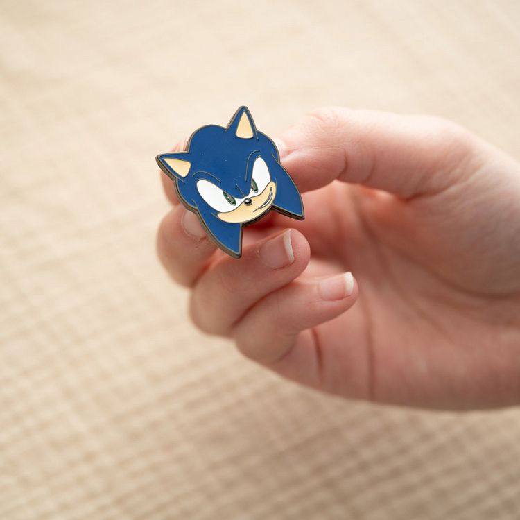 4 Badge Pack SONIC THE HEDGEHOG