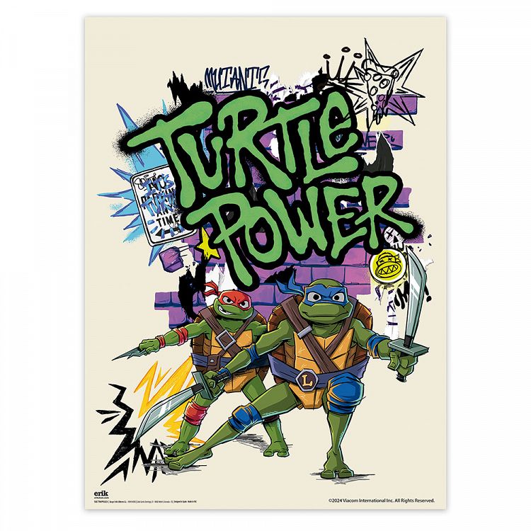 Set of 2 Mini Posters 38Χ52cm TEENAGE MUTANT NINJA TURTLES