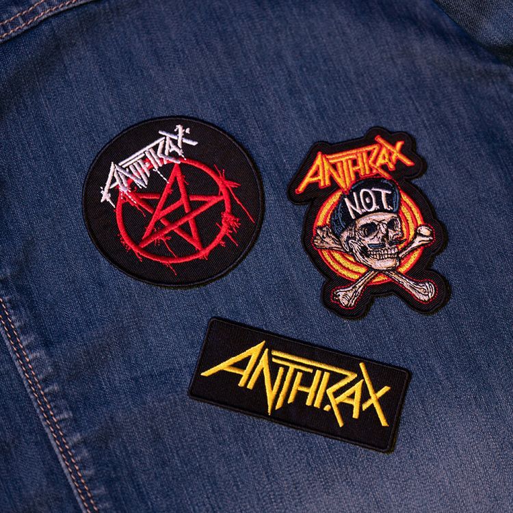 3 Patches Pack ANTHRAX