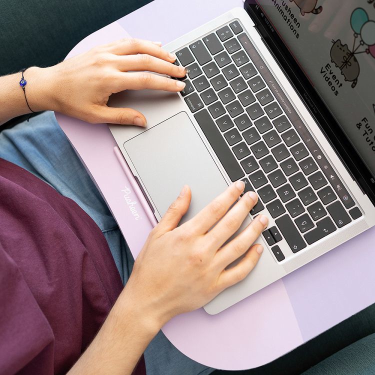 Laptop Stand with Cushion PUSHEEN
