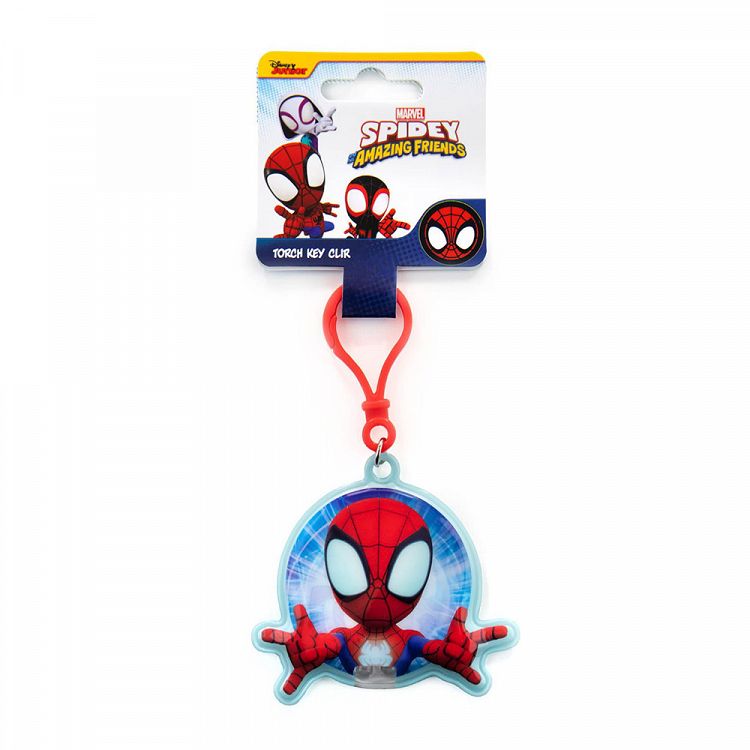 Keyring with Light MARVEL SPIDEY and His Amazing Friends Glow Webs