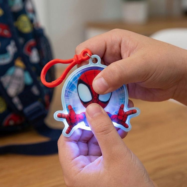Keyring with Light MARVEL SPIDEY and His Amazing Friends Glow Webs