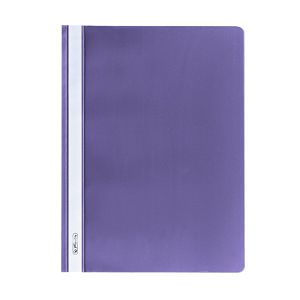 HERLITZ Flat File A4 PP Purple - 10pcs Package
