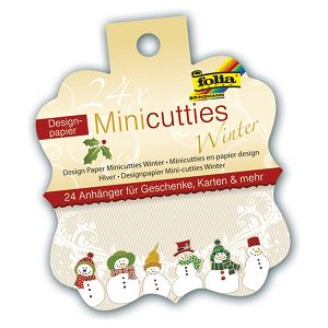 Design Papers With Hole MINI-CUTTIES Winter