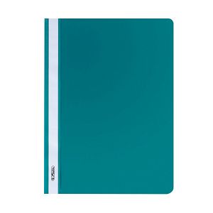HERLITZ Flat File A4 PP Light Turquoise - 10pcs Package