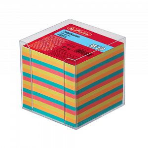 HERLITZ Κύβος με Χαρτάκια Σημειώσεων 9Χ9εκ 650 Φύλλα Χρωματιστά
