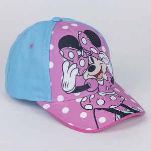 Παιδικό Καπέλο 53εκ [4-8χρ] DISNEY Minnie Mouse με Γαλάζιο Γείσο