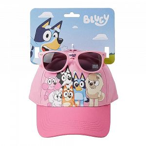 Set Kids Cap Μ [6/9y] & Sunglasses BLUEY