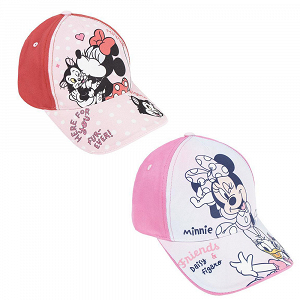 Σετ με 2 Παιδικά Καπέλα 53εκ [4-8χρ] DISNEY Minnie Mouse