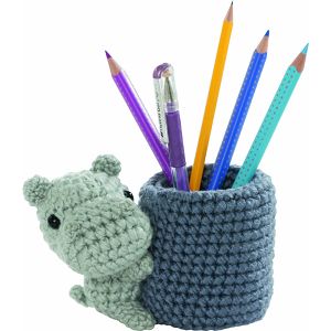 Crochet Set, 2 patterns to follow, Elephant/Hippo