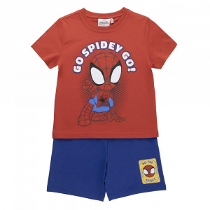 Σετ 2 τεμάχια T-Shirt και Σορτς SPIDEY - Συσκευασία 6 τεμ.