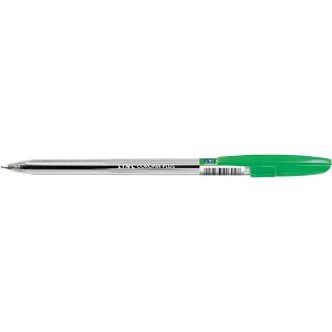 Ball pen LINC Corona plus/green, box 50pcs