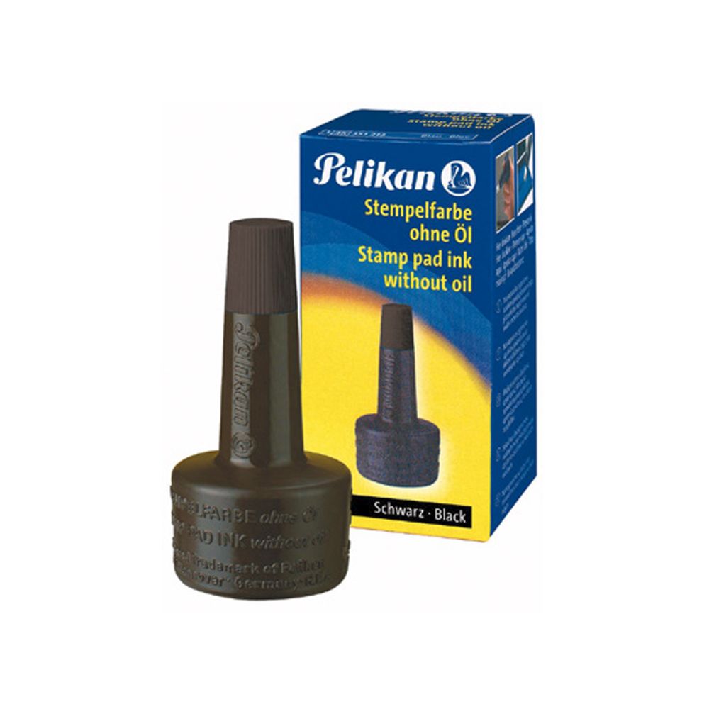 PELIKAN Stamp Pad Ink Without Oil Black