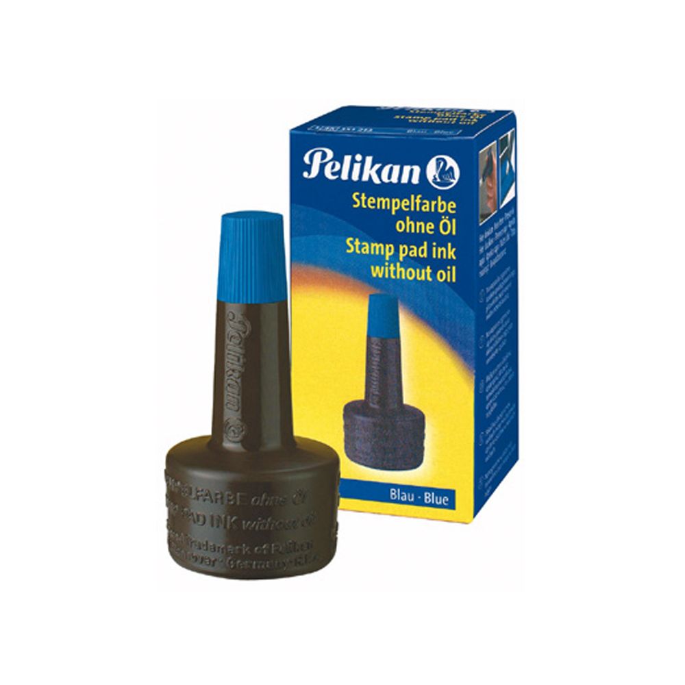 PELIKAN Stamp Pad Ink Without Oil Blue