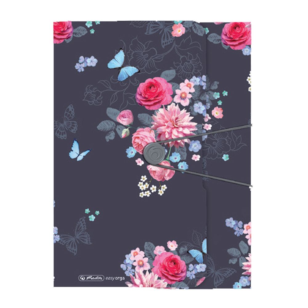 HERLITZ Wallet Folder PP A4 Ladylike Flowers