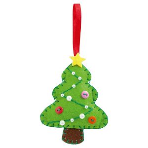 Mini Felt Sewing Set - Christmas tree
