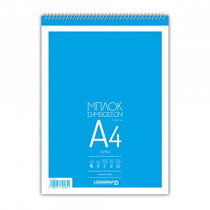 Μπλοκ Σημειώσεων Λευκό Σπιράλ, Α4 (21Χ29) - 50 Φύλλα - 10τμχ