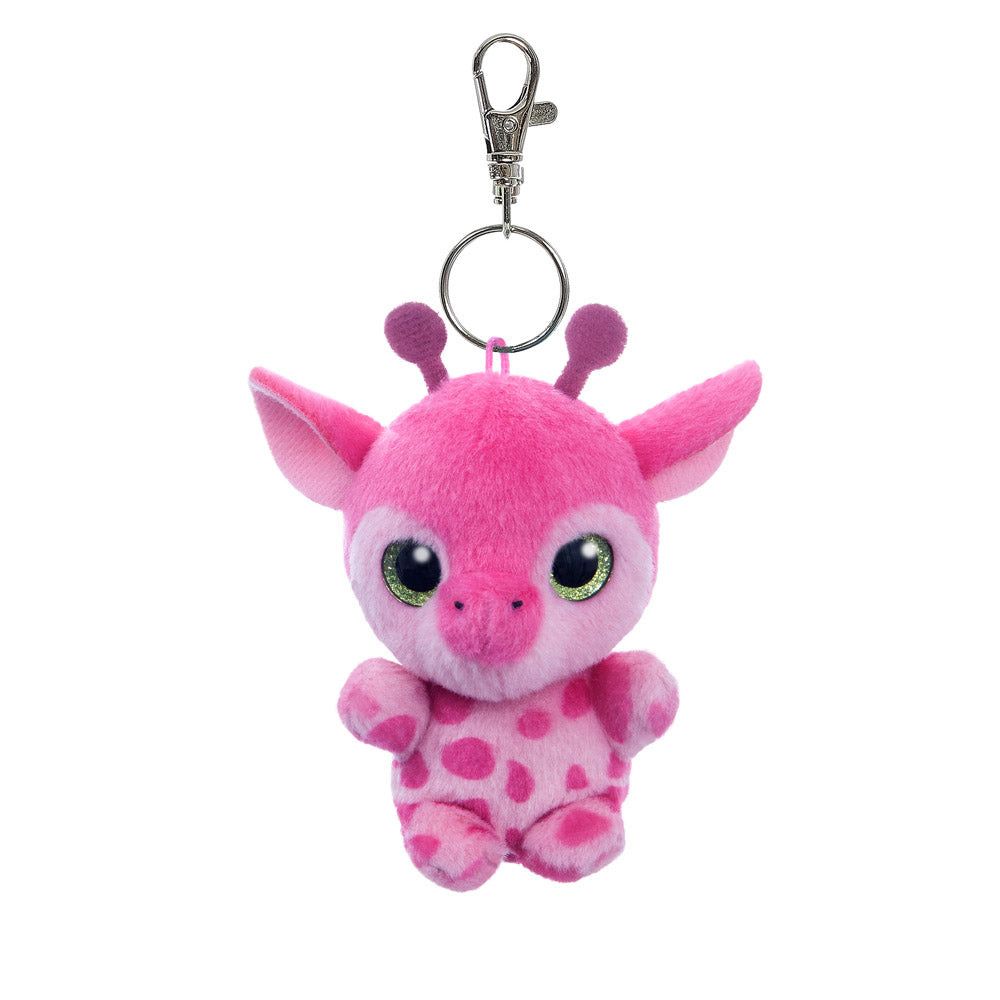 YOOHOO Gina the Giraffe Soft Toy with Keyclip 9cm