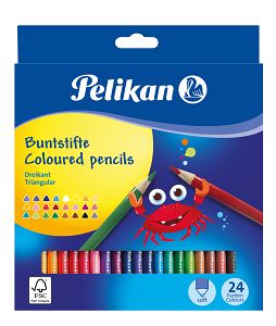 PELIKAN Colored Pencils BSD 24 Colors - 5pcs Package