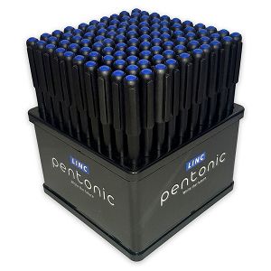 Ball pen LINC Pentonic/blue, 0.70mm, Display 100pcs