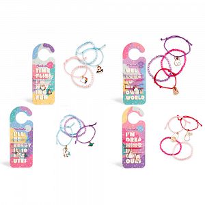 Bracelets in 4 designs, Door Hanger with 4pcs