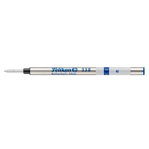 PELIKAN Rollerball Pen Refill 338 M Blue - 10pcs Package