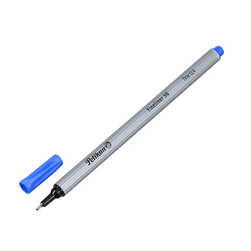 PELIKAN Λεπτός Μαρκαδόρος 0.4mm Fineliner 96 Μπλε - Συσκευασία 10τμχ